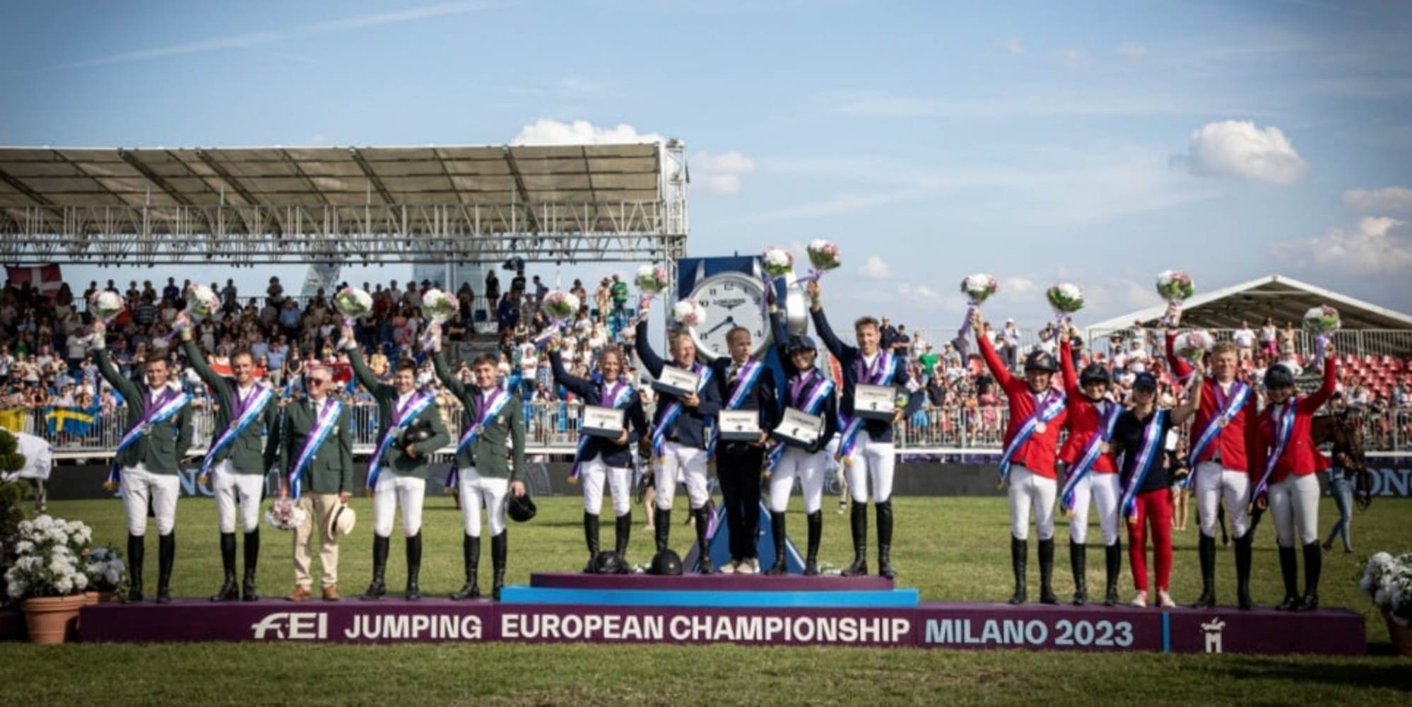Prime medaglie a Italia. Open to Meraviglia – FEI Jumping European Championship Milano 2023