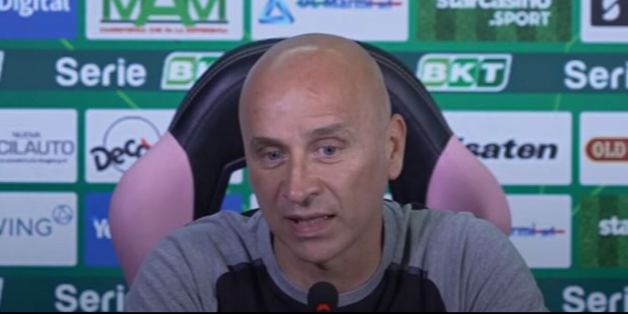 Corini, conferenza Palermo-FeralpiSalò: come stanno Di Francesco e Coulibaly
