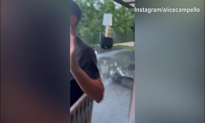 Piove e....Morata diventa zen!