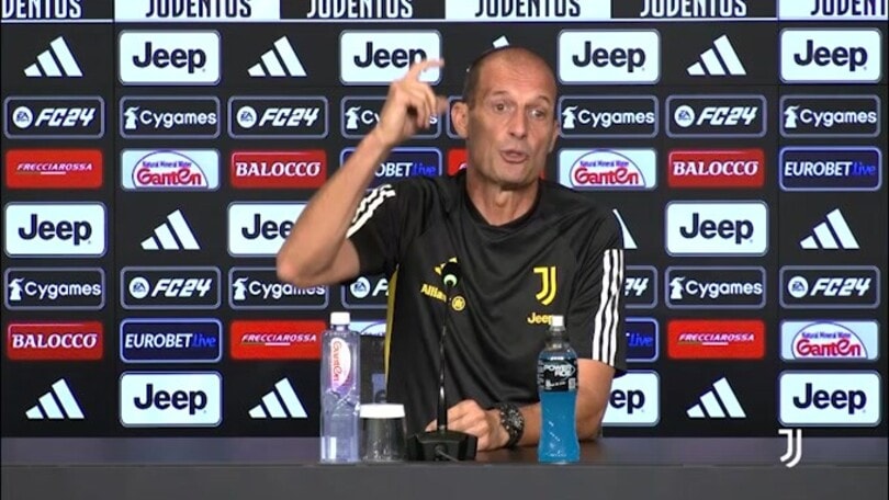 Allegri: "Quota Scudetto tra 86 e 90 punti. Juve, obiettivo Champions"