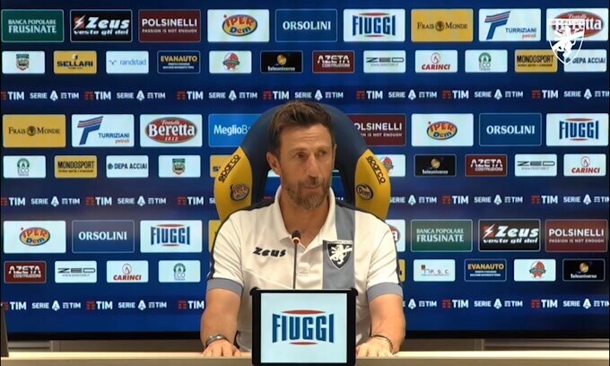 Di Francesco: "Bisogna prestare attenzione all'Udinese"