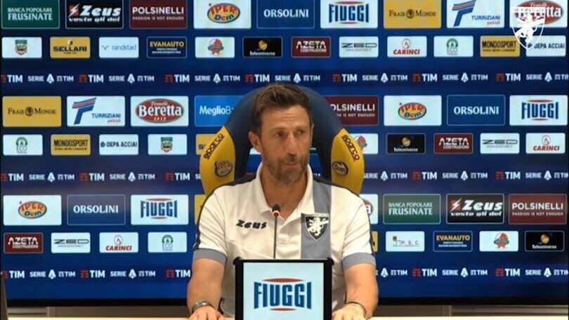 Di Francesco: "Bisogna prestare attenzione all'Udinese"