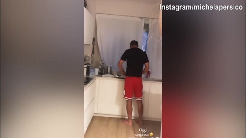 Sorpresa in casa Rugani-Persico: ai fornelli c'è...il difensore!