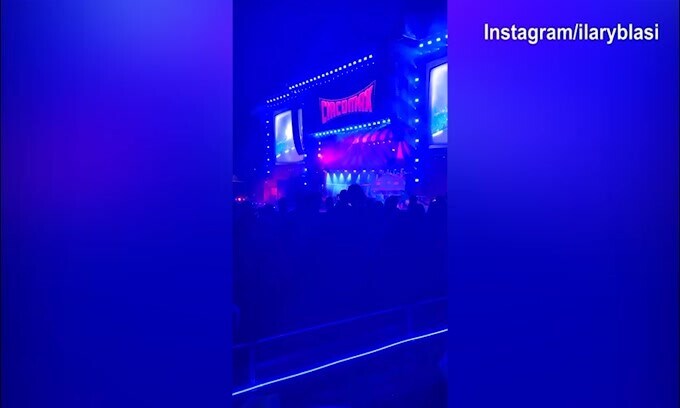 Circo Max di Pezzali a Roma, c'è anche Ilary Blasi