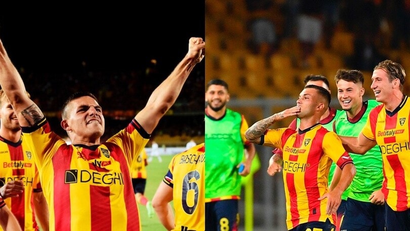 Il Lecce vola: Krstovic e Strefezza mandano al tappeto la Salernitana