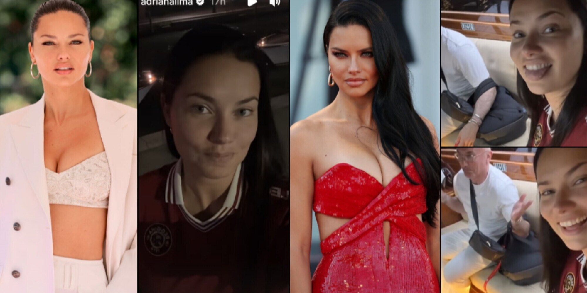 Adriana Lima tifa Reggina? Il mistero della maglia indossata a Venezia