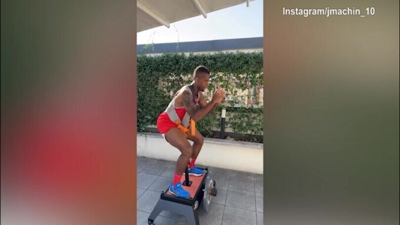 Monza, Machin lavora anche fuori dal campo: il video social