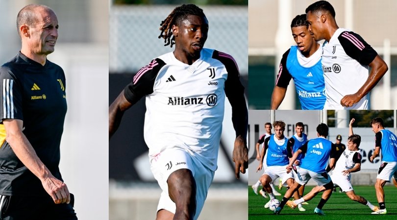 La Juve è tornata ad allenarsi: chi è rimasto con Allegri?