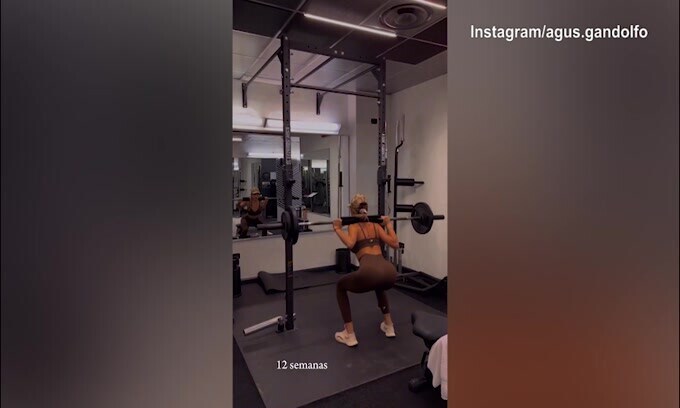 Allenamento e parto, Lady Lautaro punge gli haters