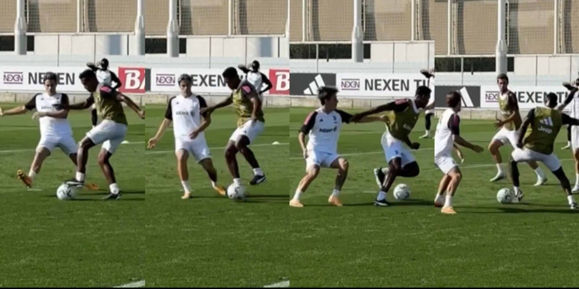 Alex Sandro, la Juve esalta la giocata sui social. I tifosi un po' meno...