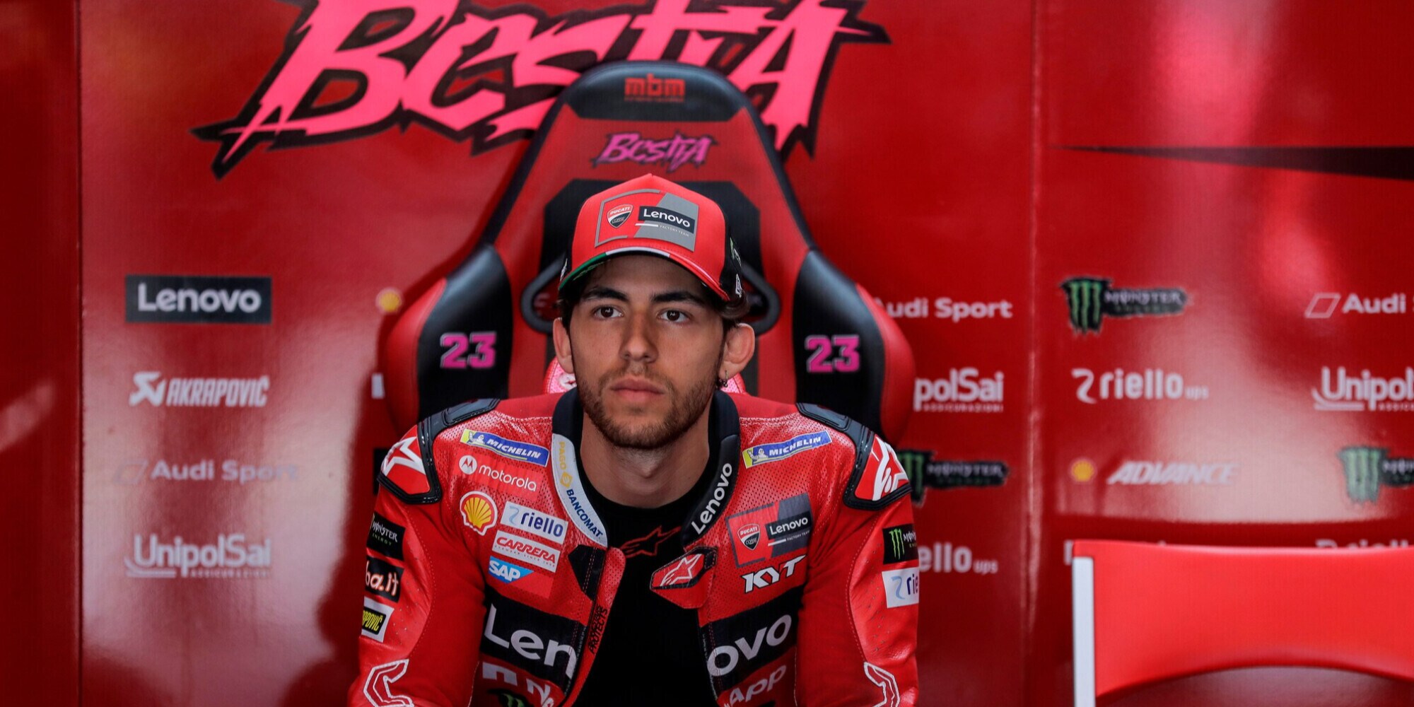 Bastianini a sorpresa a Misano da infortunato: "Troppo male stare a casa"