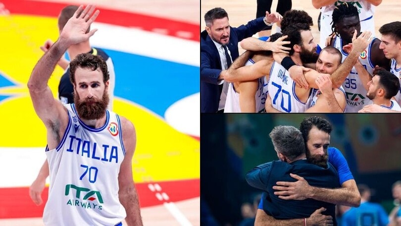 Datome lascia il basket: commozione, lacrime, abbracci, applausi per Gigi