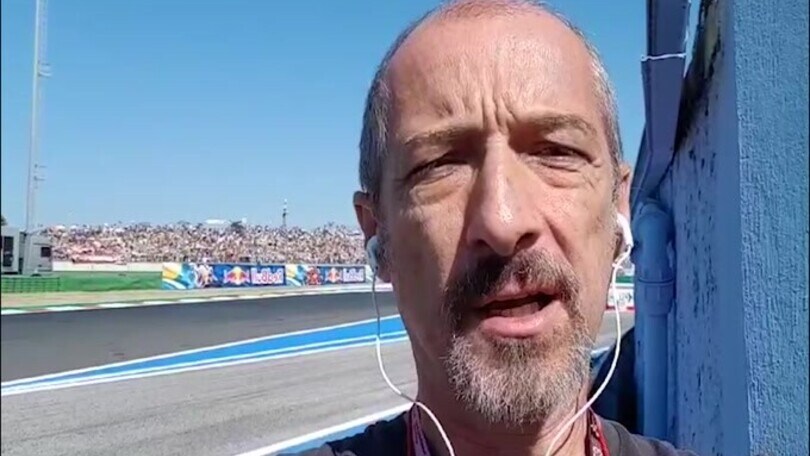 MotoGP: col popolo giallo in pista a Misano per Bagnaia