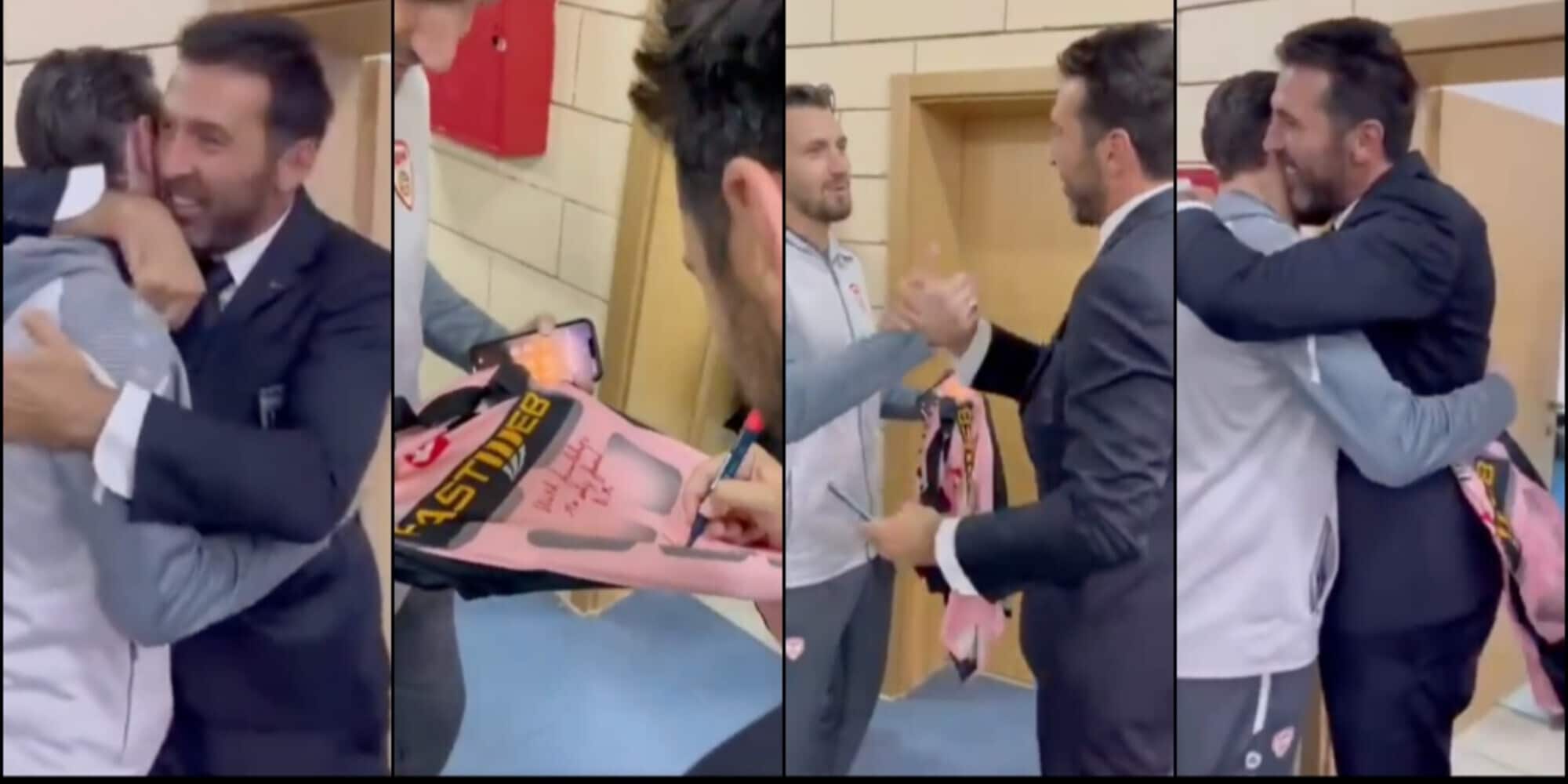 Buffon fa felice Dimitrievski: maglia Juve firmata dopo Macedonia-Italia