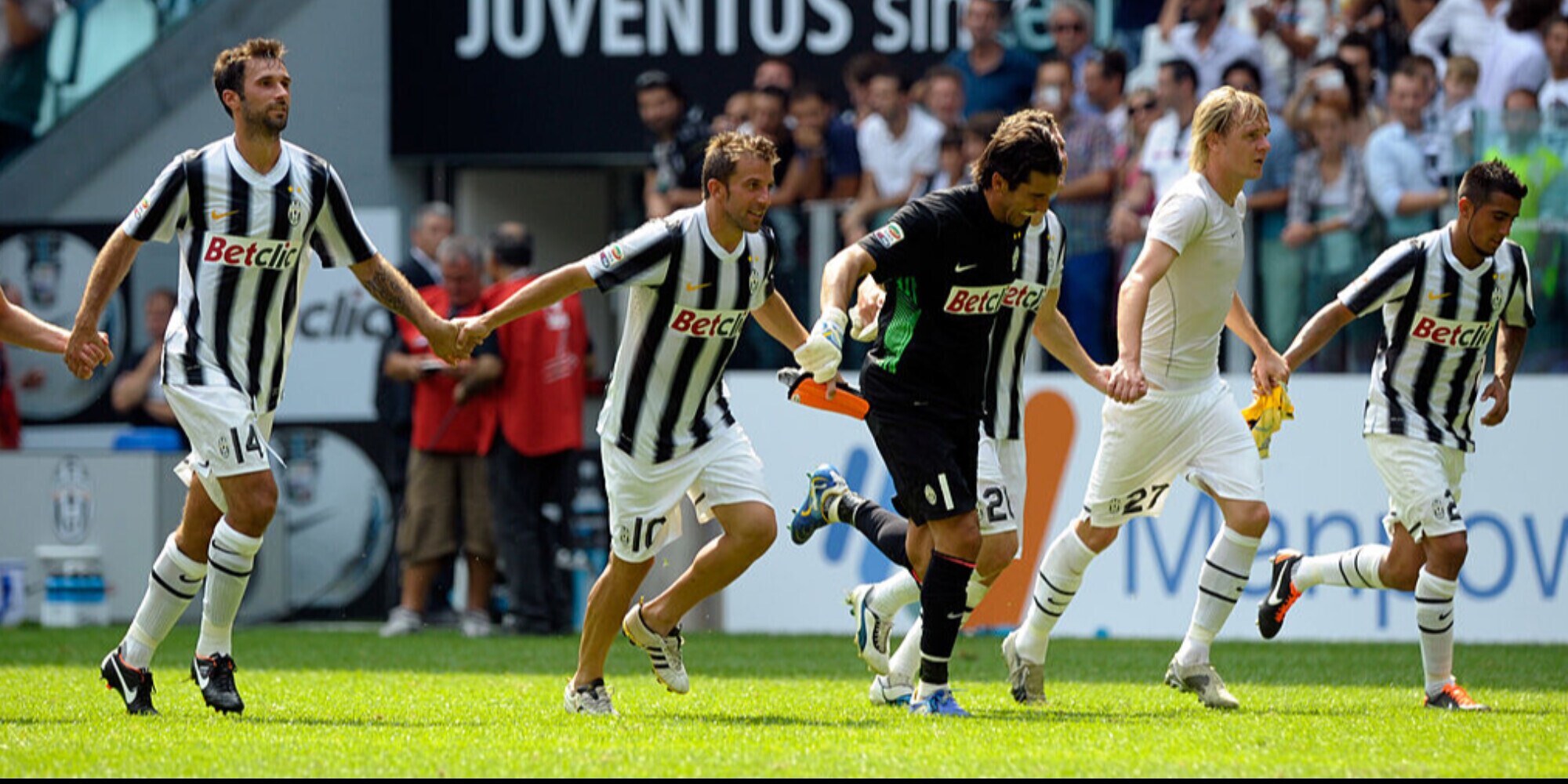 Stadium Juve, la prima volta 12 anni fa: quel poker all'esordio col Parma