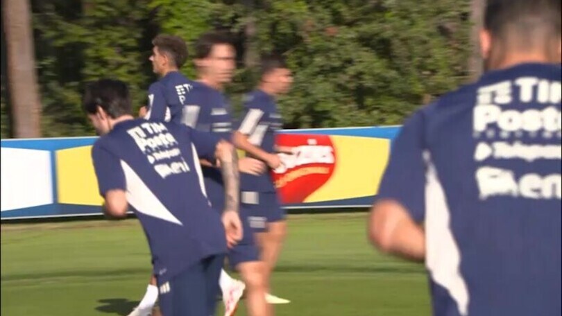 Nazionale, rifinitura a Milanello: le immagini