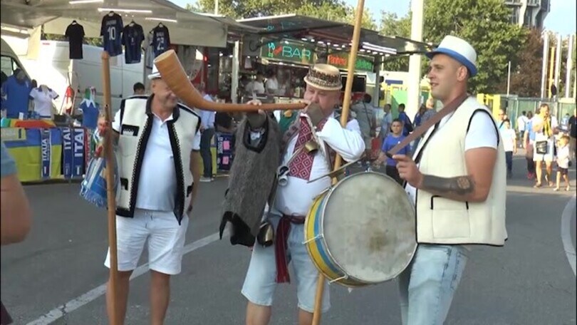 Italia-Ucraina: le voci dei tifosi da San Siro