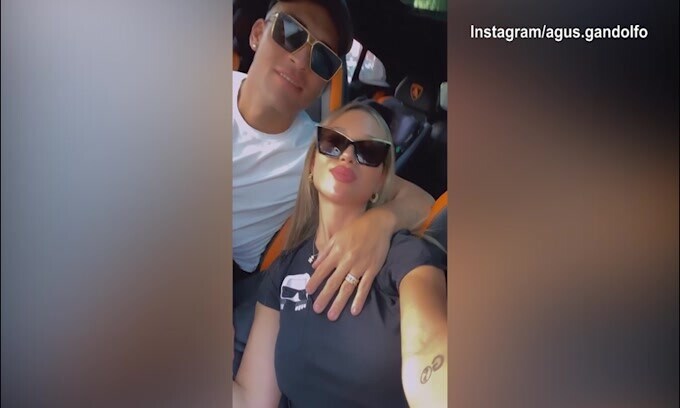 Lautaro-Agustina: un bacio da derby!