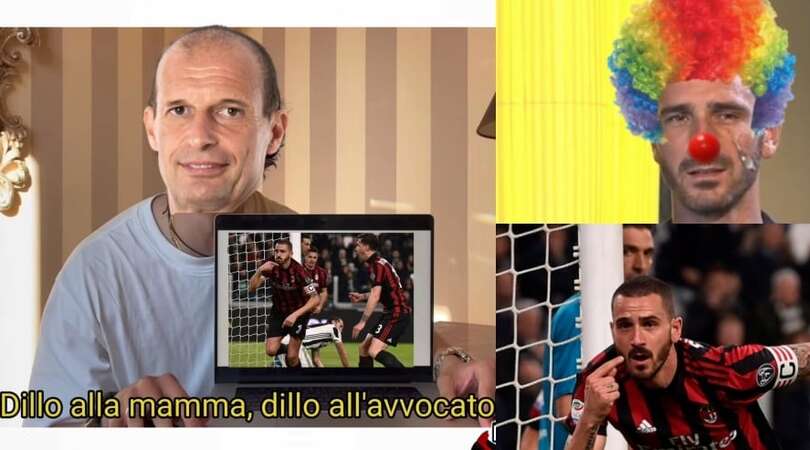 Bonucci contro Allegri e la Juve: le reazioni social