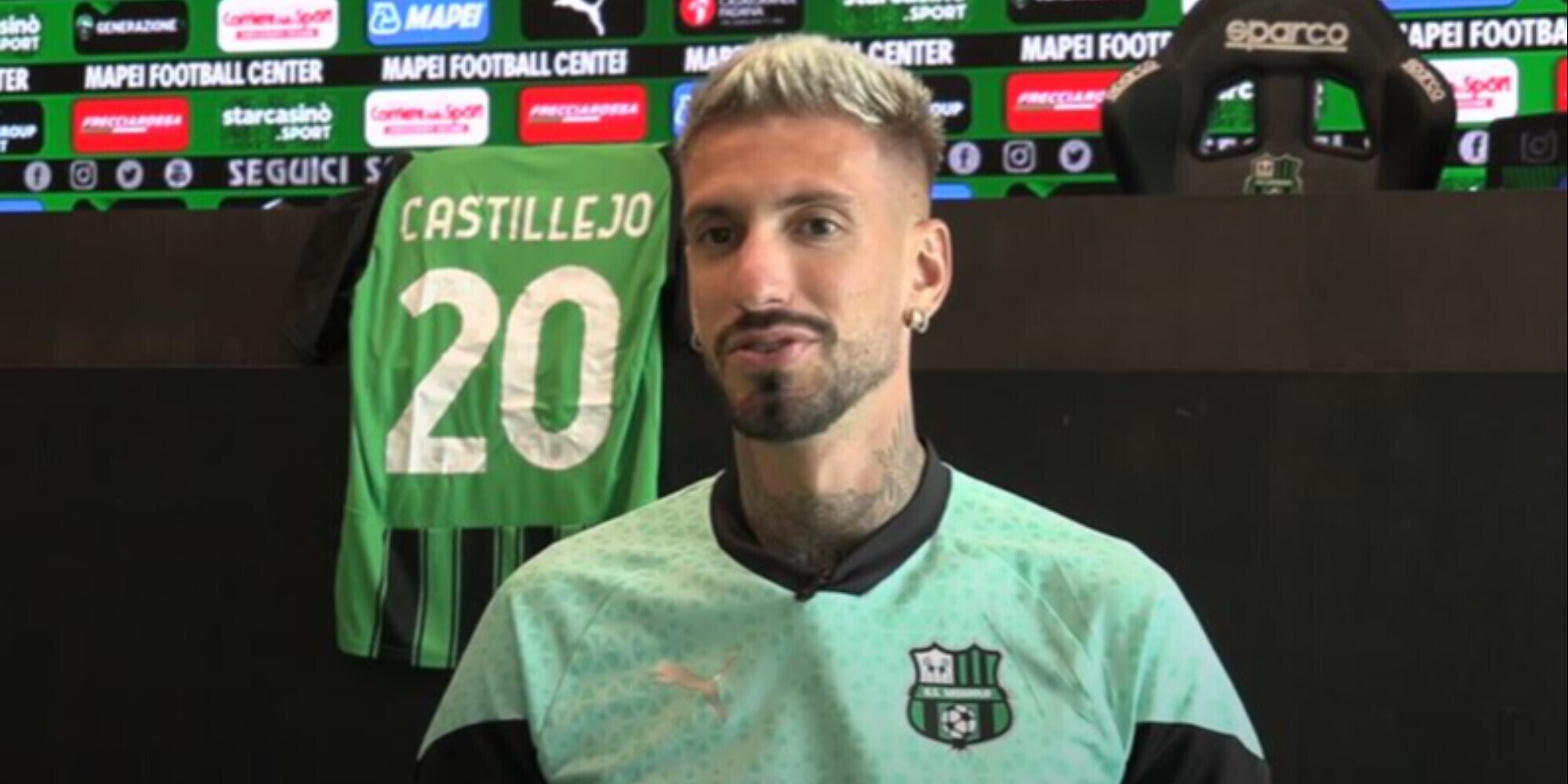 Castillejo, il Milan e la sfida Sassuolo: "Berardi top, qui per Dionisi"