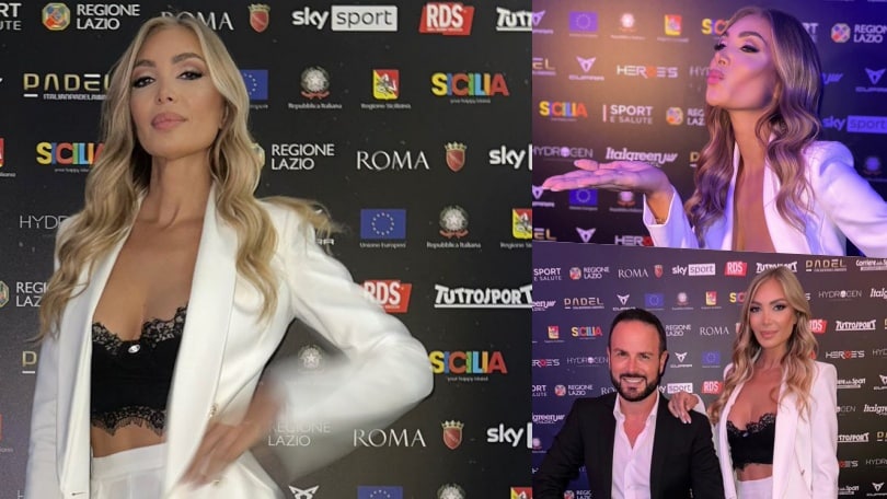 Laura Cremaschi illumina: che look agli Italian Padel Awards!