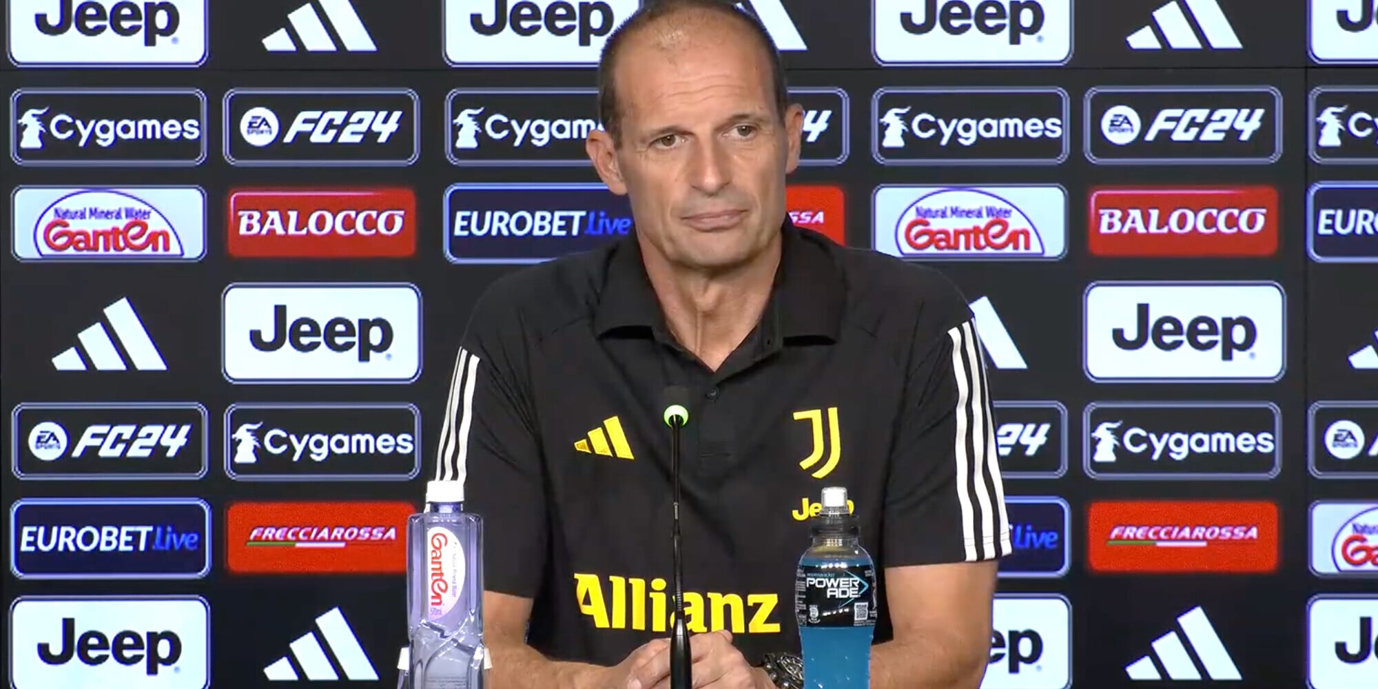 "Bugiardo? Mi chiamano Pinocchio...": Allegri risponde a Bonucci in conferenza