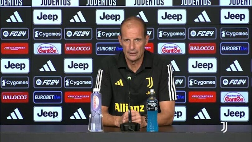 Allegri: "Formazione? Qualcuno deve ancora smaltire il fuso"