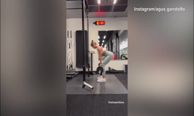 Lady Lautaro scalda i followers: il video social