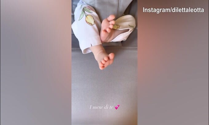 Diletta Leotta e Aria: la piccola compie 1 mese