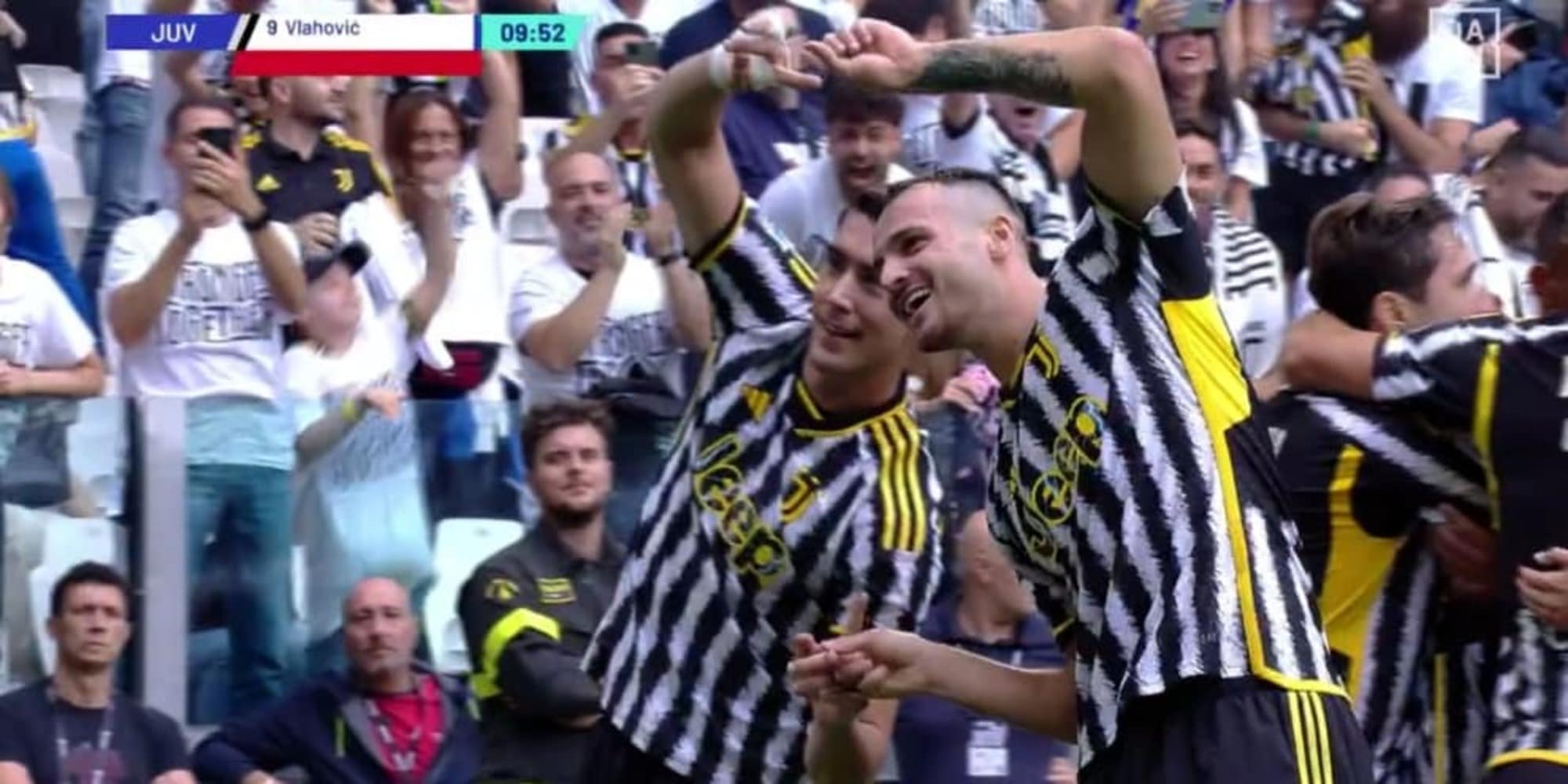 Vlahovic e Gatti come Pogba e Dybala: Juve-Lazio da Dragon Ball!