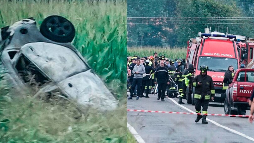 Aereo schiantato delle Frecce a Torino: le immagini dei soccorsi