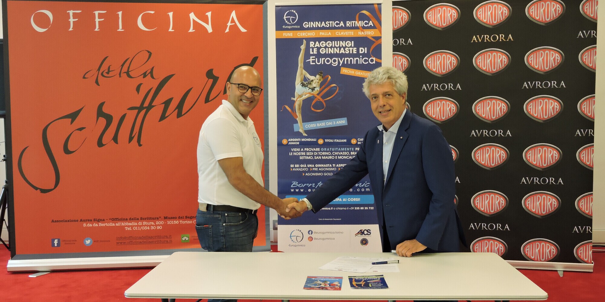Aurora e Eurogymnica insieme per lasciare il Segno nello Sport