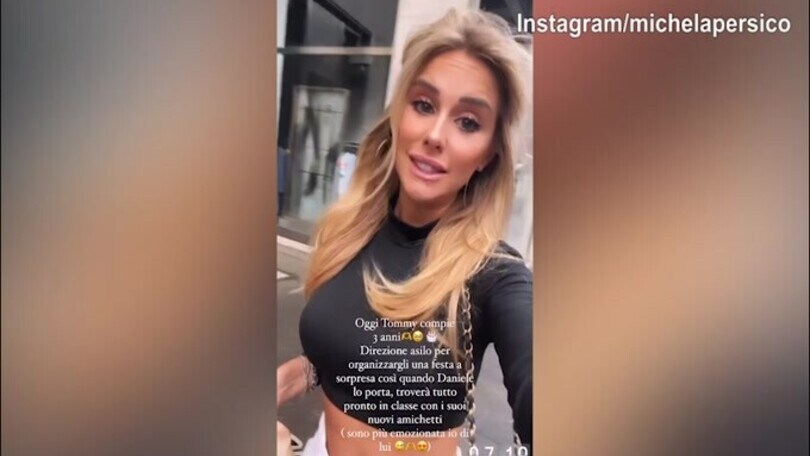 Michela Persico verso l'asilo: "Organizziamo una festa..."