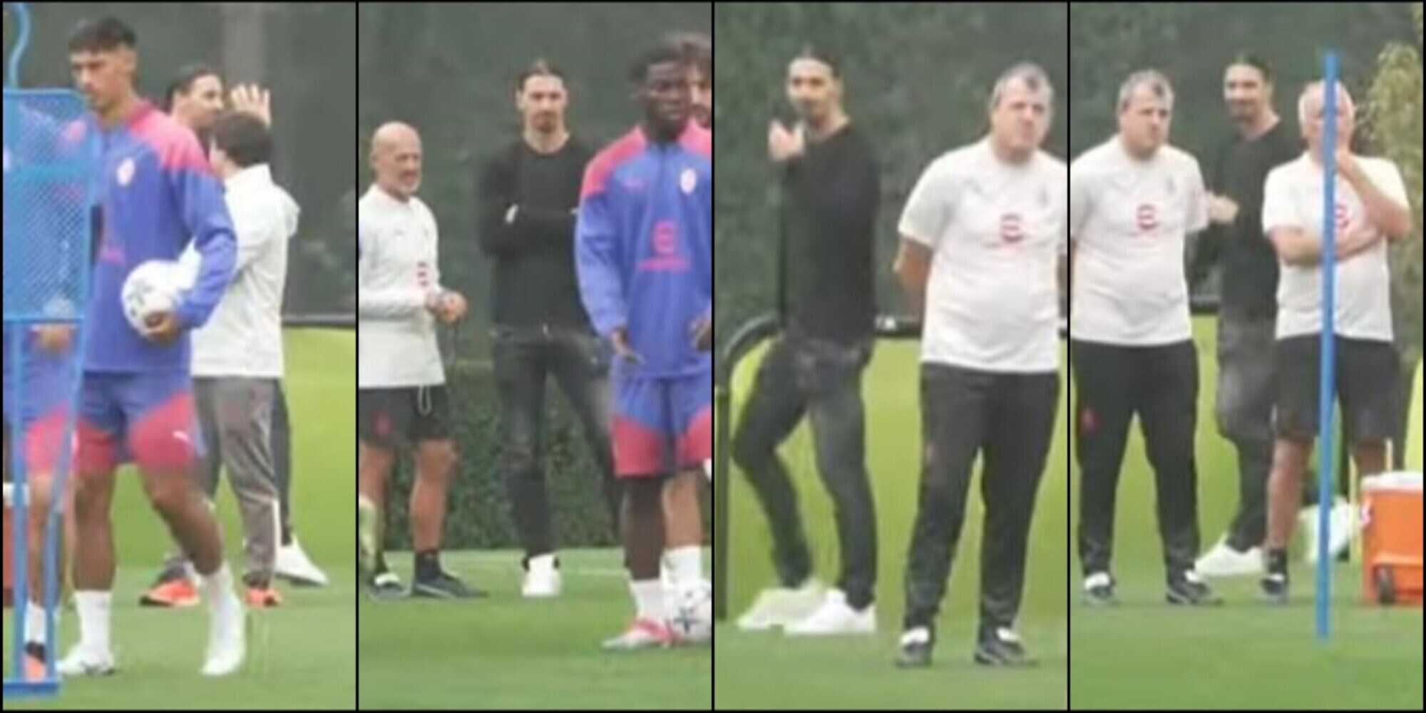 Ibrahimovic scuote il Milan per la Champions: visita a sorpresa