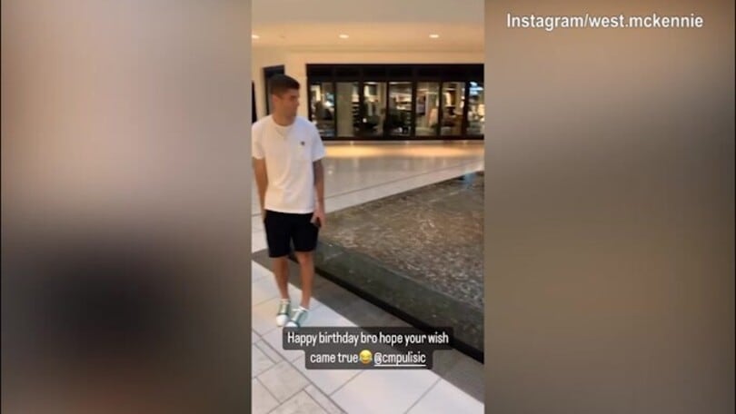 Pulisic, il 'buon compleanno' di McKennie è tutto da ridere!