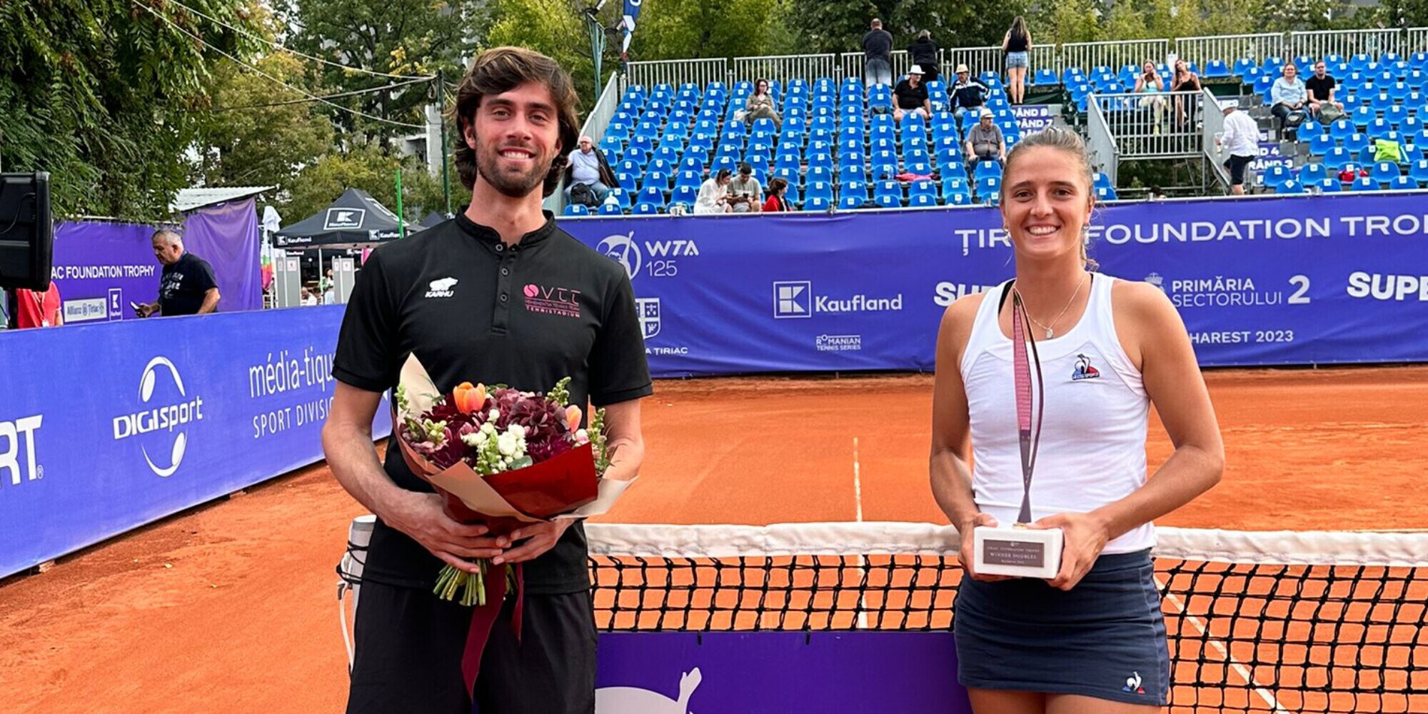 VTT di Lagnasco: Camilla Rosatello vince il titolo in doppio nel WTA 125 di Bucarest