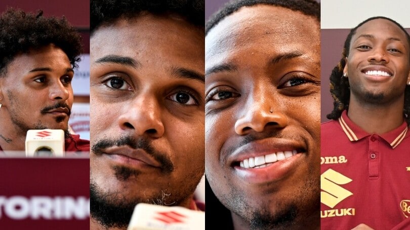 Lazaro e Soppy, occhi da Toro: le foto della presentazione