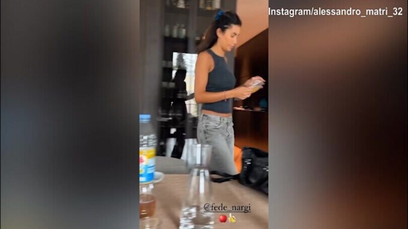 Matri e il siparietto con la Nargi: "La schiscetta è pronta"