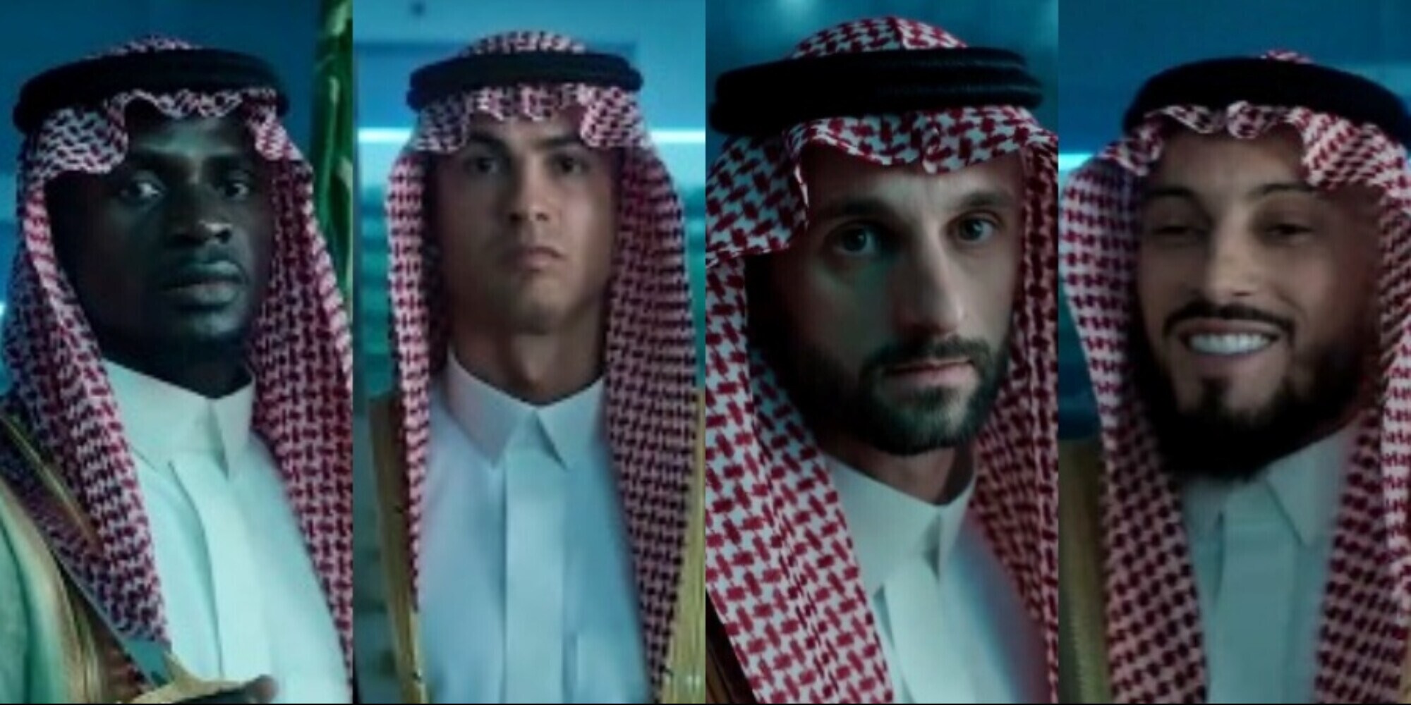 Da Ronaldo a Brozovic: così l’Al Nassr celebra l’Arabia Saudita