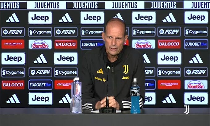 Allegri: "C'è troppa euforia, Vlahovic e Chiesa a disposizione"