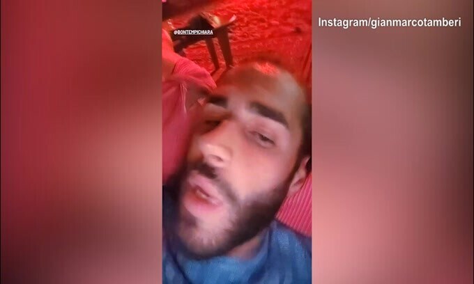 "Bomba" a suon di linguaccia: il pazzo video di Tamberi