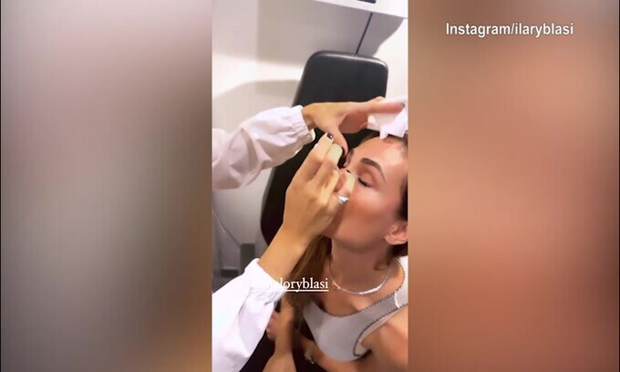 Visita per Ilary Blasi: l'oculista è la sorella Melory!