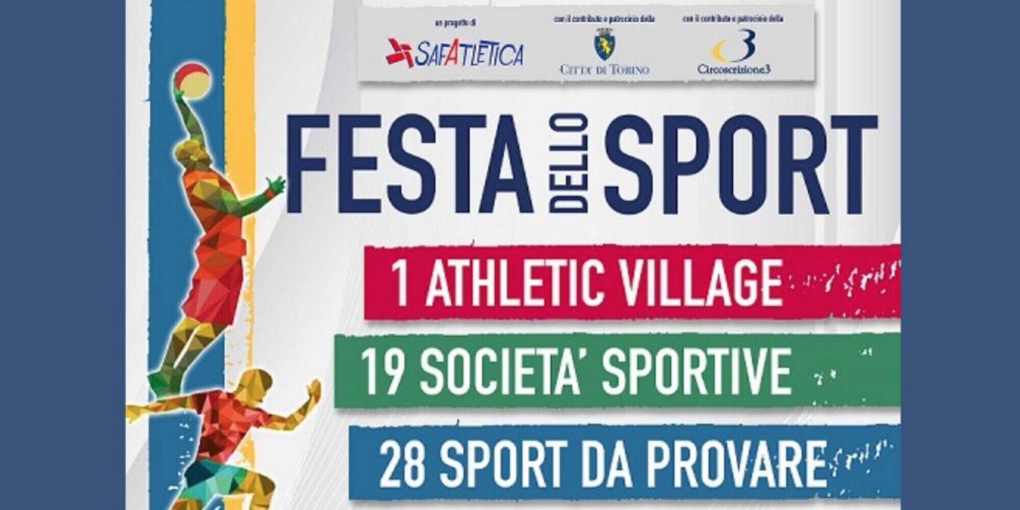 Festa dello Sport della Circoscrizione 3 organizzata dalla Safatletica