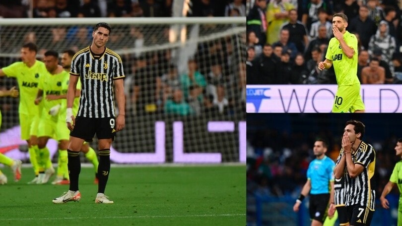 Papera Szczesny, follia Gatti: poker Sassuolo alla Juventus