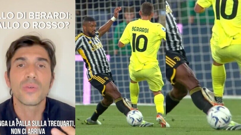 Berardi da rosso in Sassuolo-Juve? La spiegazione di Calvarese
