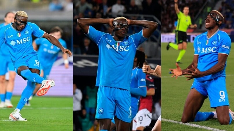 Osimhen, che errore dal dischetto. E il Napoli pareggia a Bologna