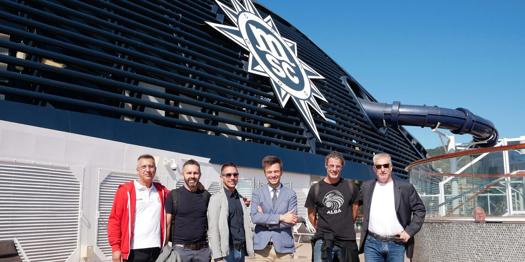 Olimpo Basket ospite con Maratona Viaggi dell’MSC Seaview