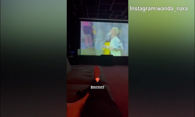Galatasaray, Icardi segna: ecco la reazione di Wanda a casa...