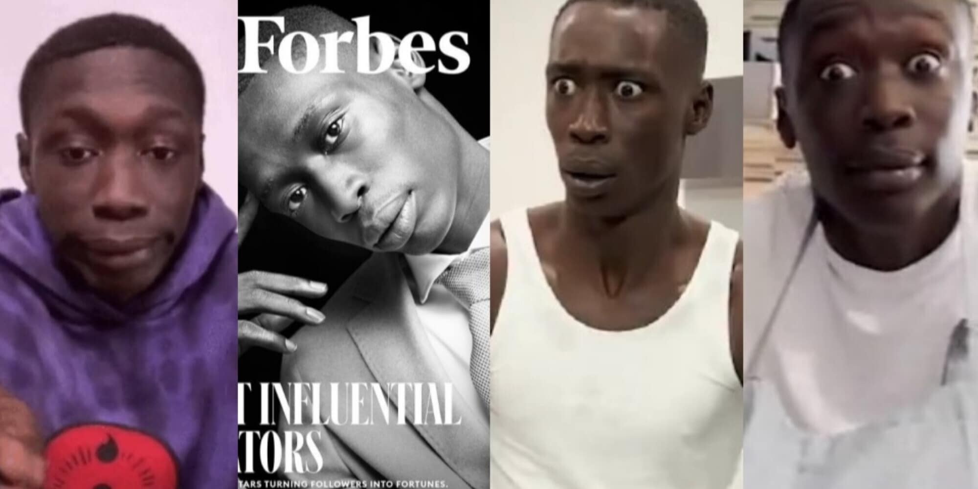 Khaby Lame, il record e l'elogio di Forbes: "Il moderno Charlie Chaplin"