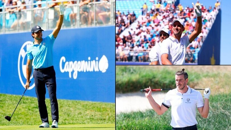 Sainz, Djokovic e Bale: parata di stelle per la Ryder Cup